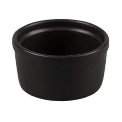 Соусник 110 мл d 7,7 см h4,1 см круглый фарфор Smooth Black Raw Stellar P.L. Proff Cuisine [12]