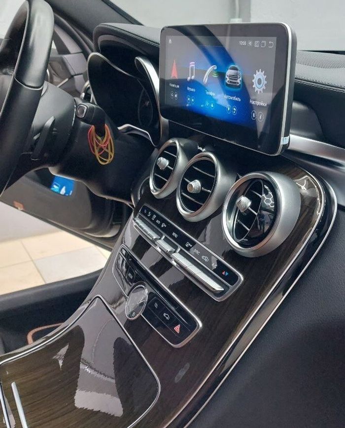 Магнитола для Mercedes-Benz C-класс (W205), GLC (X253) 2019-2021 NTG 6.0 - RDL-7832 монитор 10.25" на Android 13, Быстрая, CarPlay, 4G SIM-слот