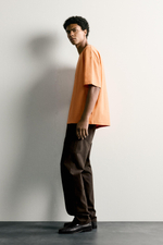 ФУТБОЛКА RELAXED FIT СО ШВОМ — ZARA