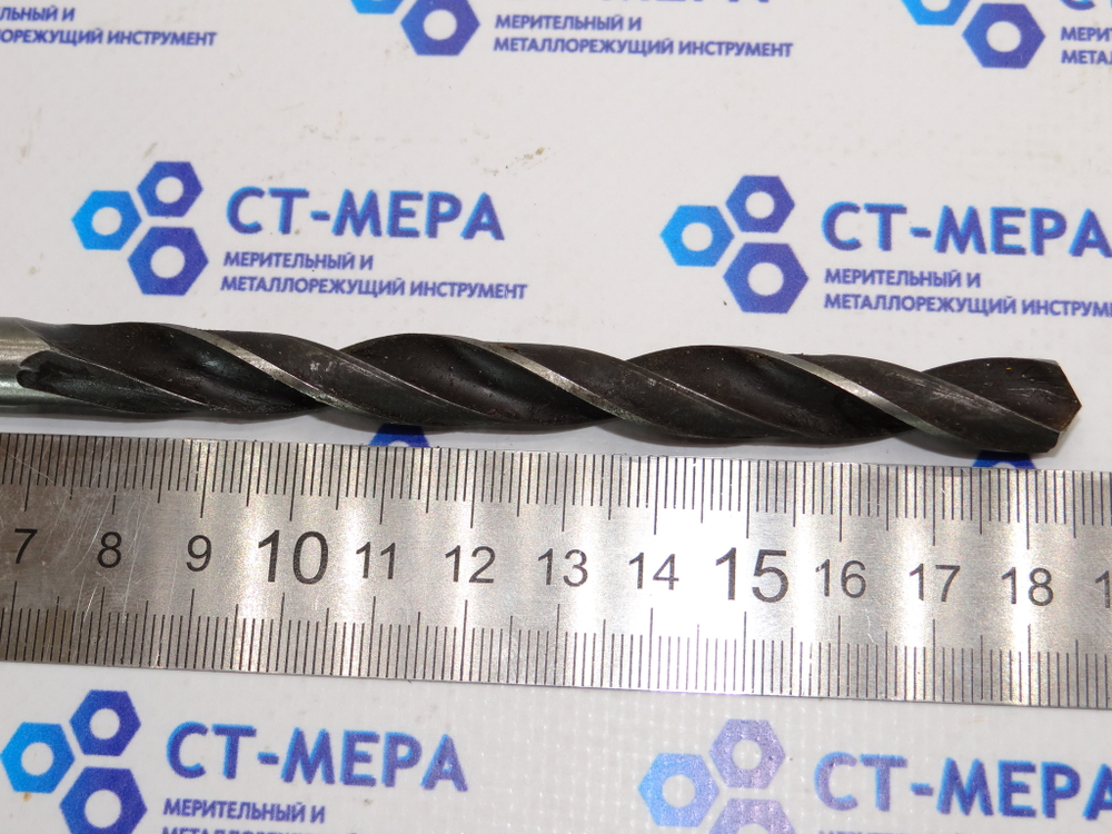 Сверло по металлу 10,2мм (115х185мм) Р9К5 ц/х удлиненное