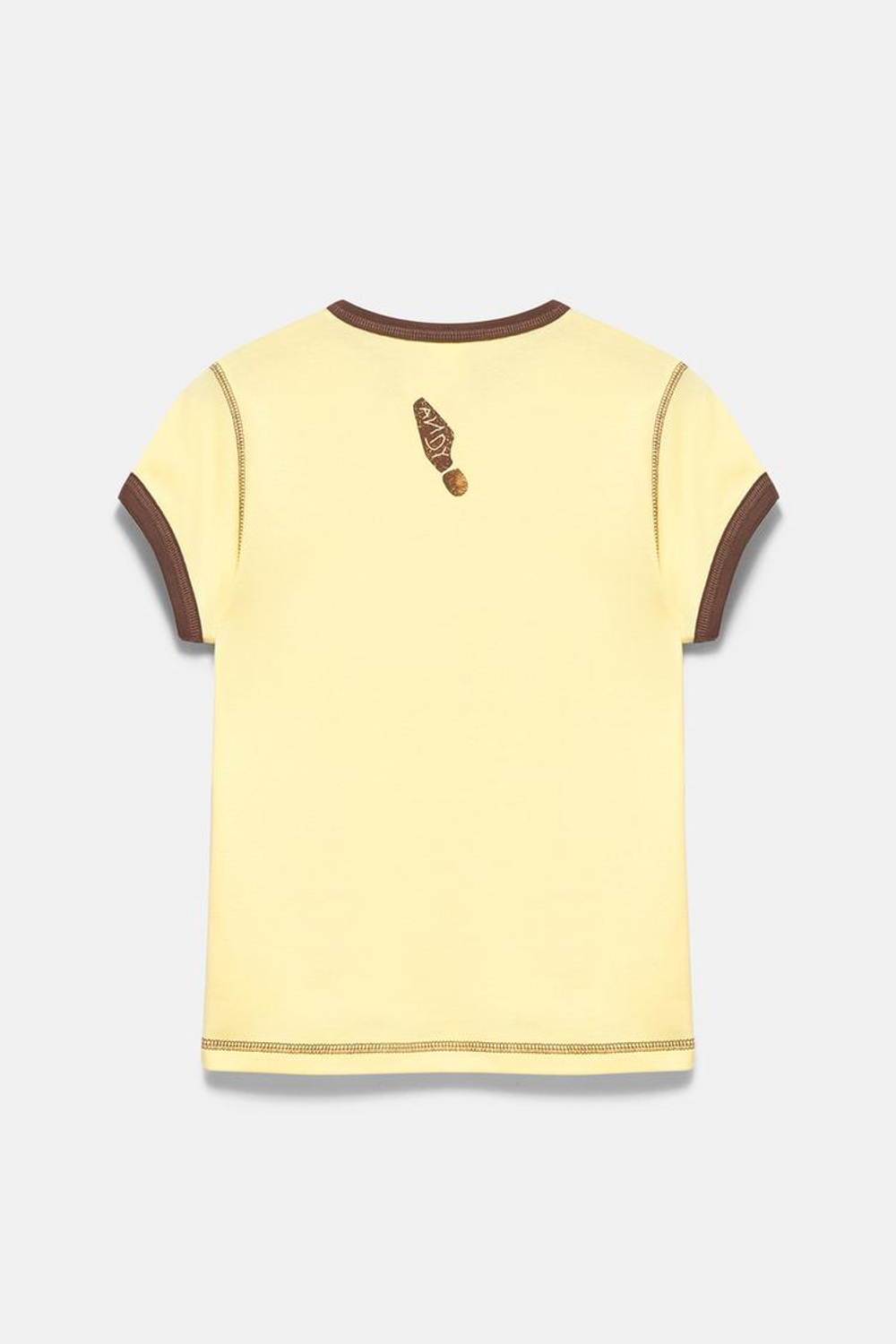 PULL&BEAR Футболка с принтом из мультфильма «История игрушек», желтый