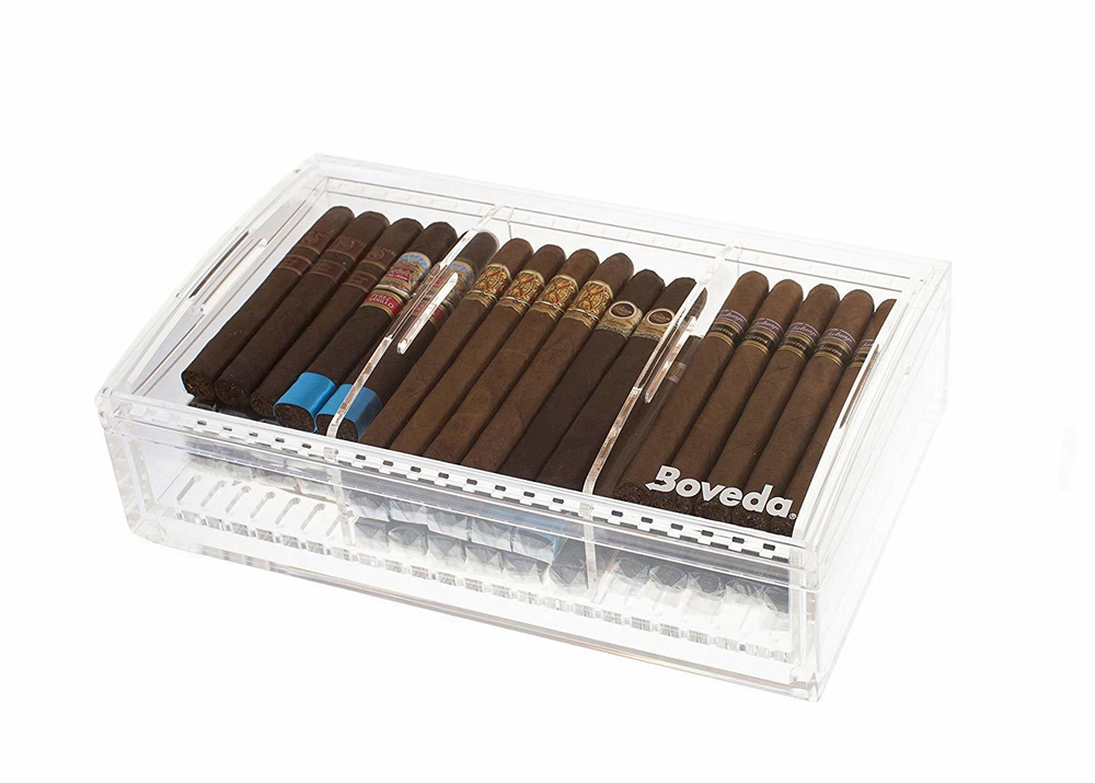Хьюмидор Boveda Акриловый на 75 сигар