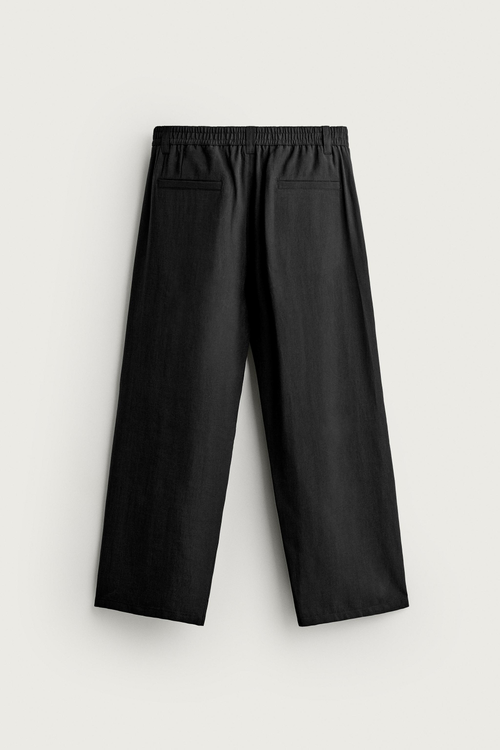 СТРУЯЩИЕСЯ БРЮКИ С БОКОВЫМИ СКЛАДКАМИ — ZARA