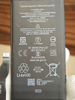Аккумулятор для Google Pixel 6A (GLU7G) Категория: "Премиум качество" АКБ 4410mAh Li-ion Polymer