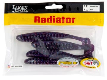 Виброхвосты съедобные LJ Pro Series RADIATOR 5.0"(12,5 см), цв. S63, 4 шт.