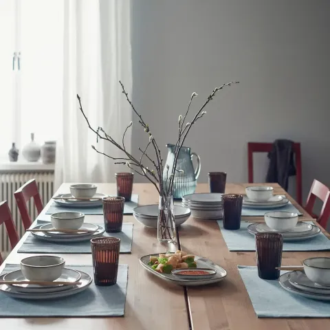 Миска IKEA GLADELIG (ГЛАДЕЛИГ), Серый, 11 см