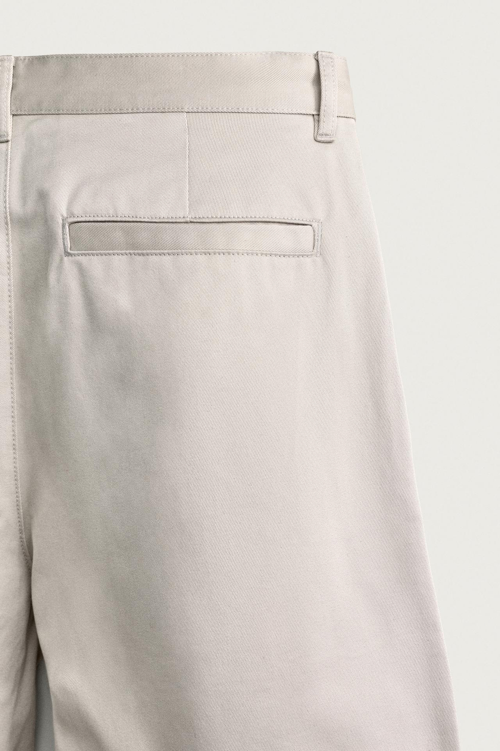 ZARA БРЮКИ STRAIGHT RELAXED FIT С КАРМАНАМИ, КАМЕННО-СЕРЫЙ