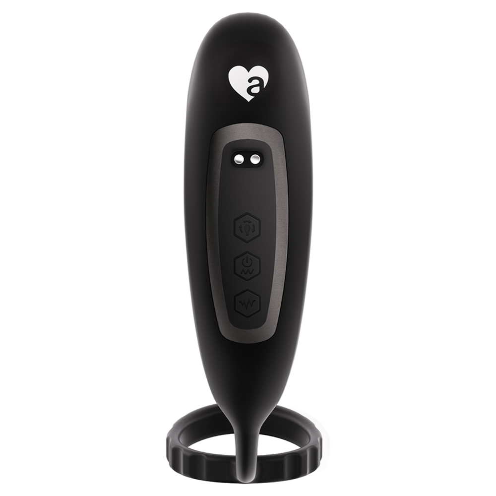 Вибромасcажер простаты с технологией массажа на 360° и пультом ДУ Amovibe Hero Prostate Rubbing & Vibration