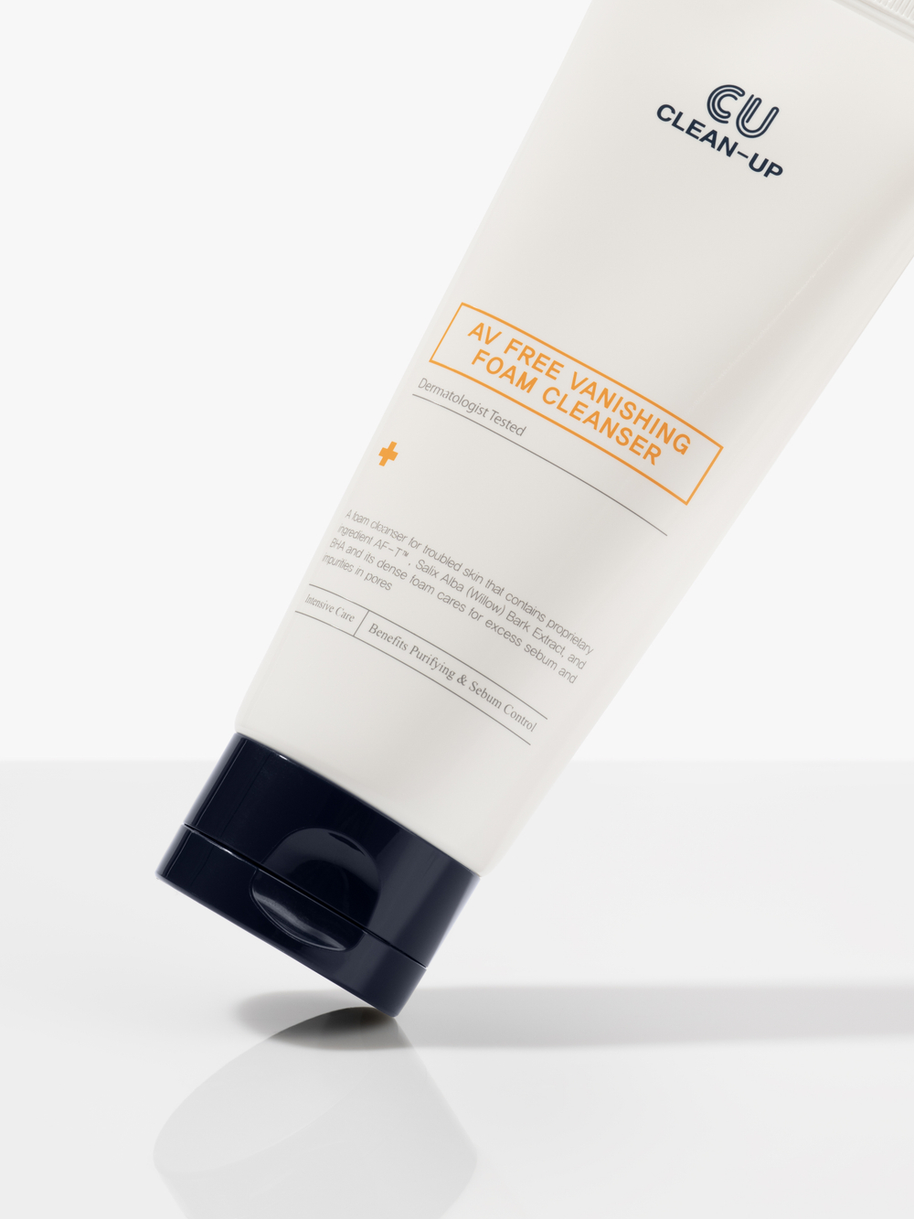 Пенка для Глубокого Очищения Пор CU CLEAN-UP Av Free Vanishing Foam Cleanser