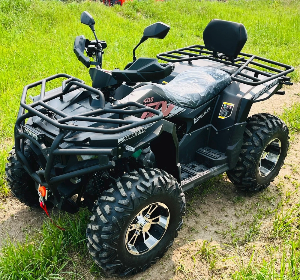 Квадроцикл (комплект для сборки) Explorer 400 Deluxe 4х2 Серый (RR)