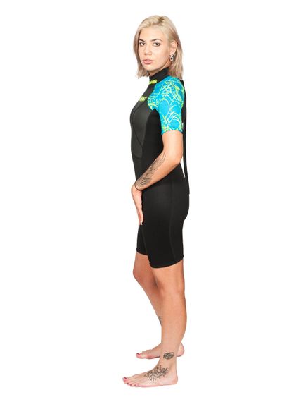 Короткий женский гидрокостюм для серфинга Salvimar Garda Splashy Short lady 3 мм