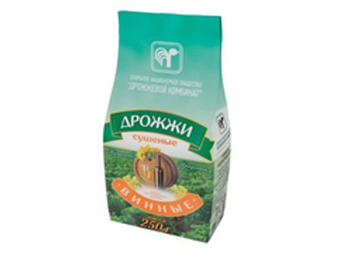Дрожжи винные Белорусские, 250 гр