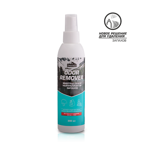 МНОГОЦЕЛЕВОЙ НЕЙТРАЛИЗАТОР ЗАПАХОВ TREKKO ODOR REMOVER 200мл