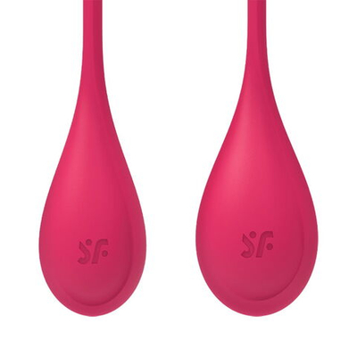Набор вагинальных шариков Satisfyer "Yoni Power 1" (красный)