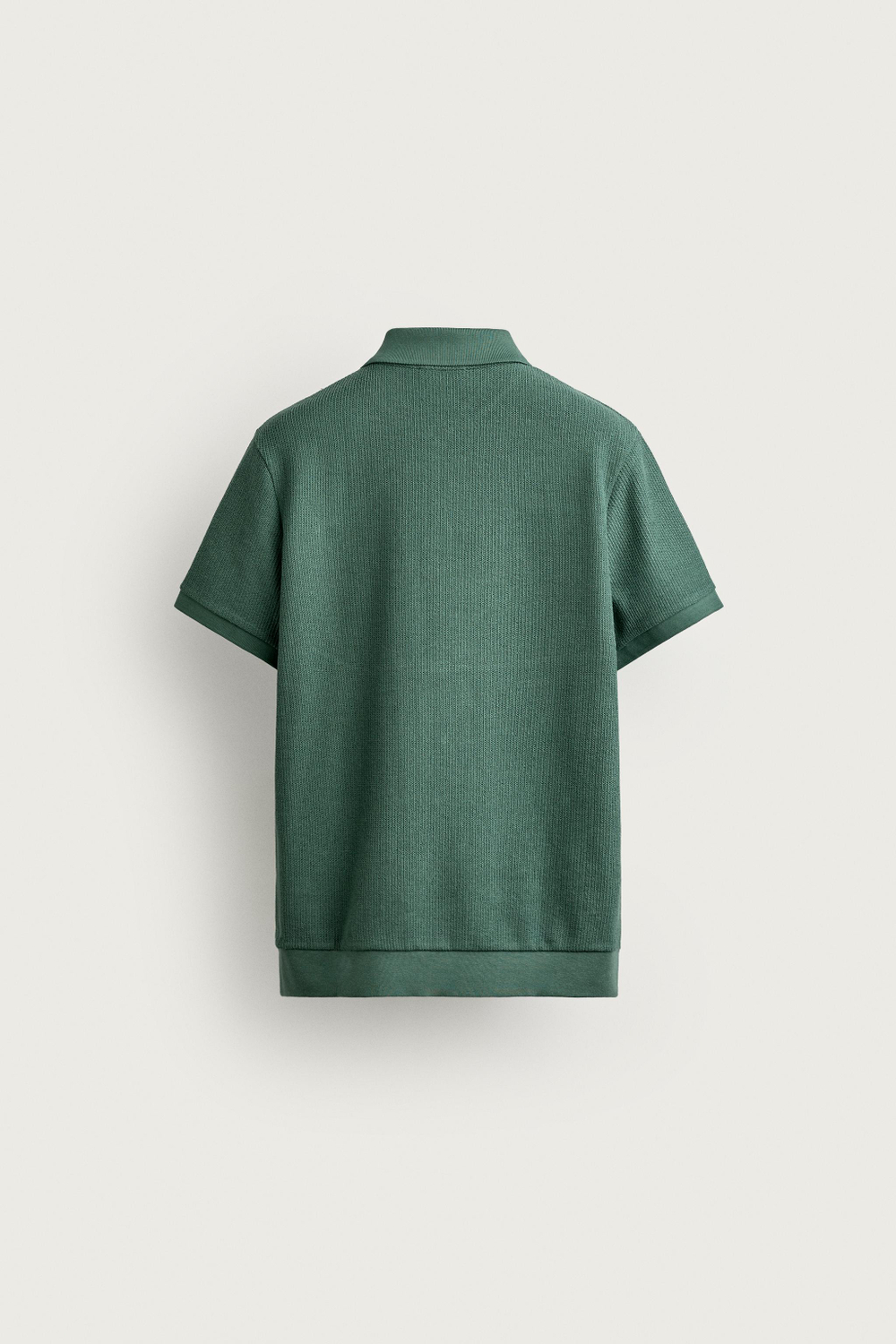 ПОЛО REGULAR FIT С МОЛНИЕЙ — ZARA