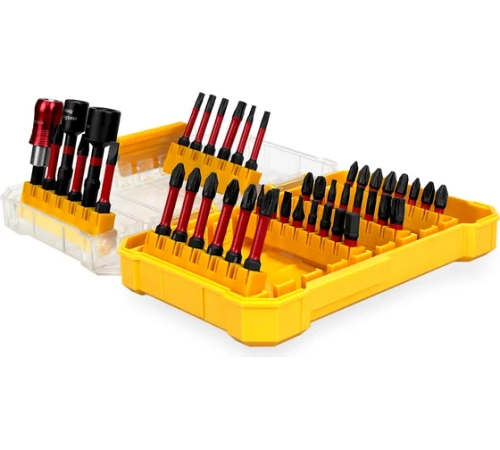 НАБОР БИТ VERTEXTOOLS 42 ПРЕД., АДАПТЕР, ГОЛОВКИ, S2