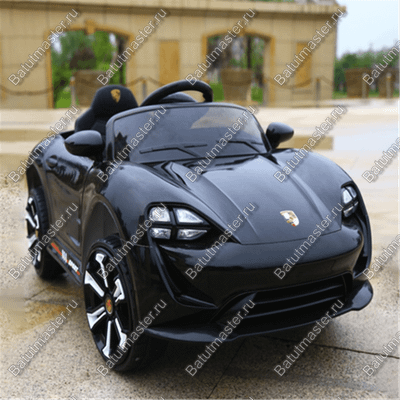 Детский электромобиль "Ferrari" черный, расширенная комплектация