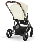 Коляска Cybex Balios S Lux TPE complete Cloud G Moon Black Plus Base G 4 в 1 Seashell Beige с дождевиками