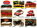 Вкладыш TURBO Турбо - Черная серия (набор 20 штук) - № 126, 191, 195, 196, 201, 202, 203, 212, 218, 219, 221, 222, 223, 229, 232, 233, 234, 236, 238, 239