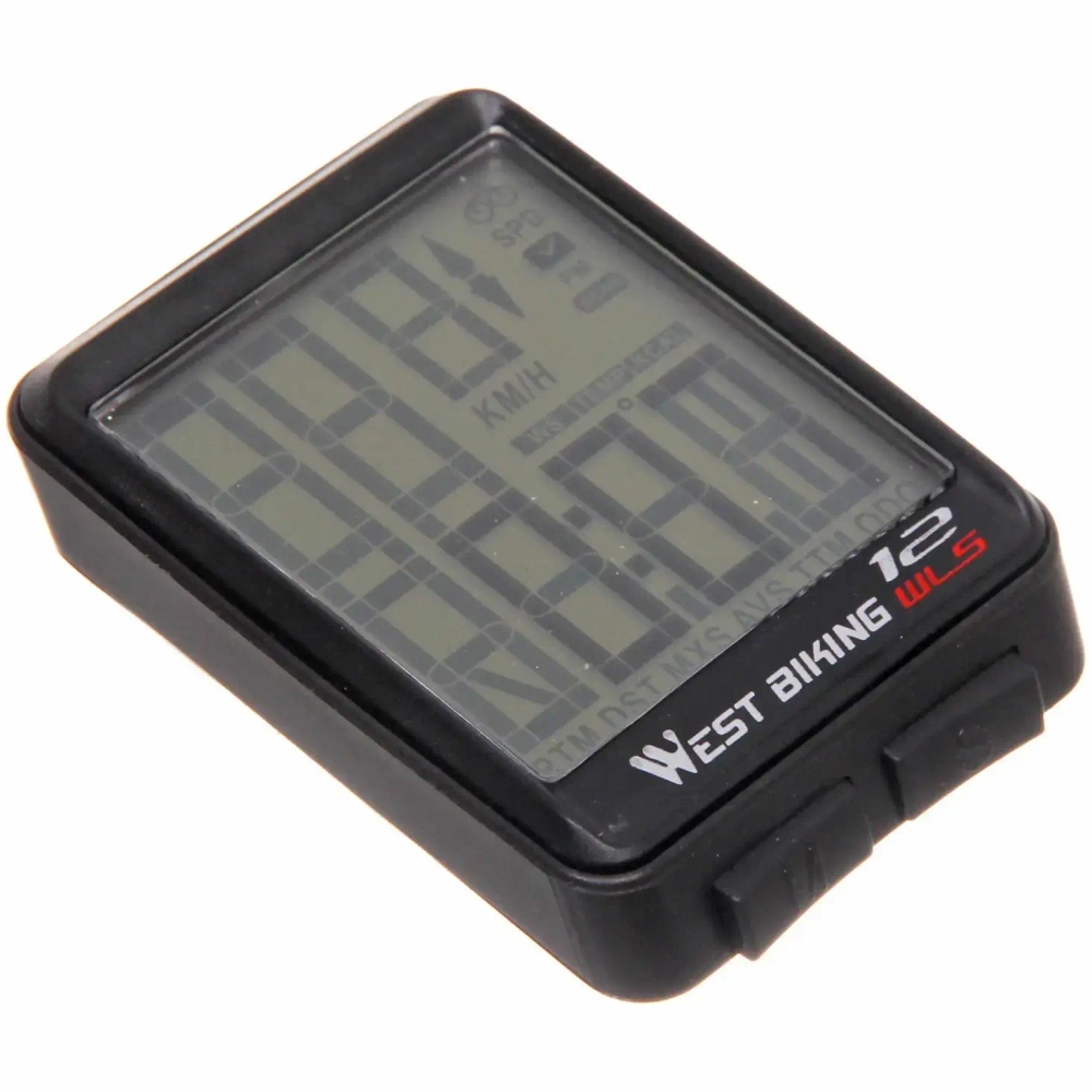 Велокомпьютер беспроводной West Biking YP0702041, 13 функций, микс цветов