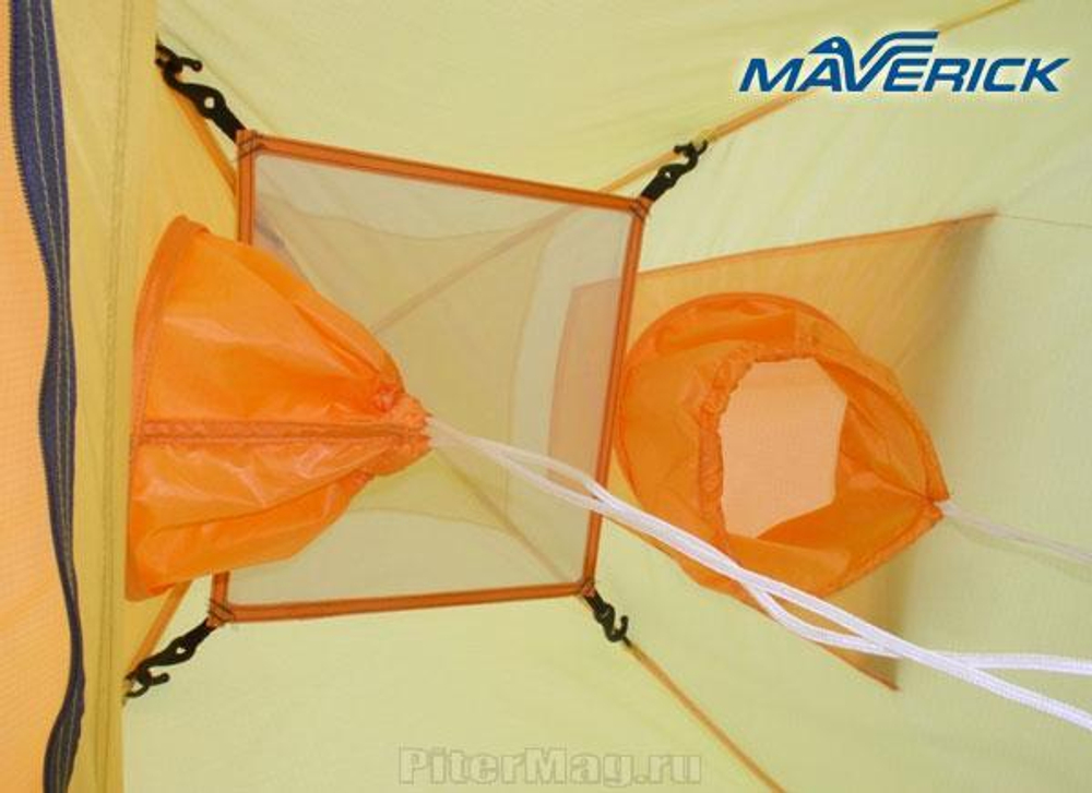 Палатка Maverick Ice 2 оранжевая