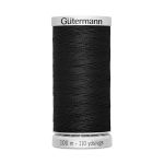 Нитки суперкрепкие Gutermann Extra Strong M782 №40 (100 метров), 5 кат. | _000 черный