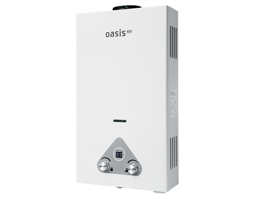 Газовая колонка Eco W-16 белая OASIS (16 кВт)