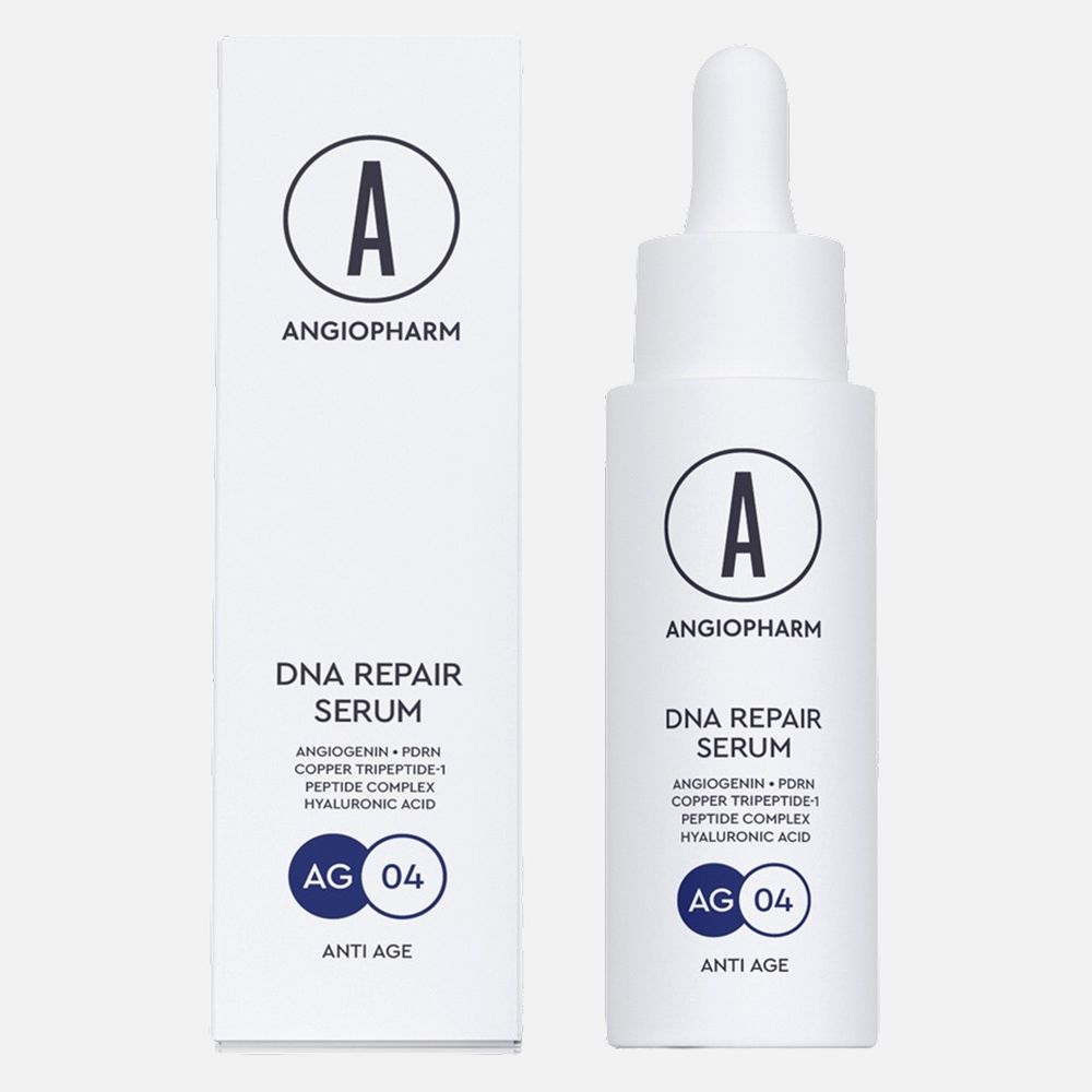 ANGIOPHARM Восстанавливающая сыворотка с ПДРН, 30 мл ANGIOPHARM Восстанавливающая сыворотка с ПДРН, 30 мл