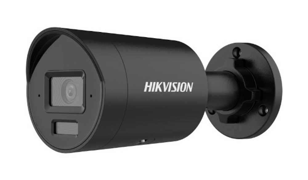 DS-2CD2043G2-LI2U(2.8mm)(BLACK) 4Мп уличная цилиндрическая IP-камера