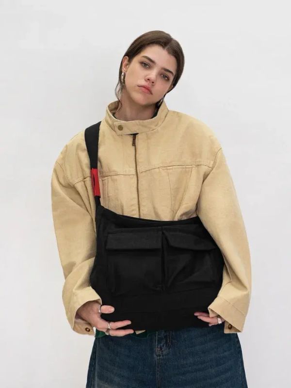 Сумка Cargo Canvas черная - фото 2