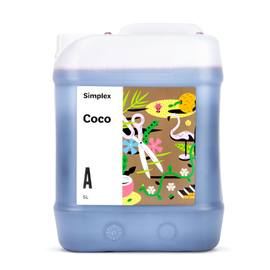 Удобрения органоминеральное для кокосового субстрата Simplex Coco A + B 5 л