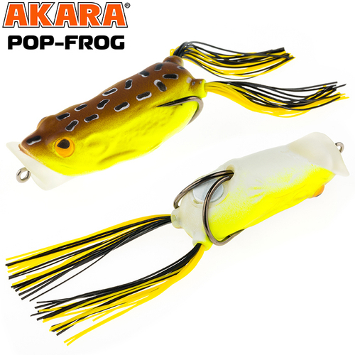 Лягушка Akara Pop-Frog 70 мм 18 гр. (3/5 oz 2,8 in) 10