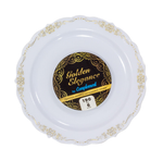 Тарелка Complement пластиковая белая Golden Elegance d=230мм 6шт/упак