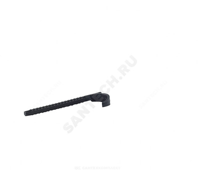 Крюк односторонний L=10см для труб Дн 10-32 Rehau 12573781002