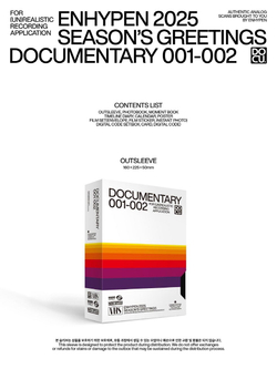 товары ENHYPEN - DOCUMENTARY 001-002 2025 SEASON'S GREETINGS