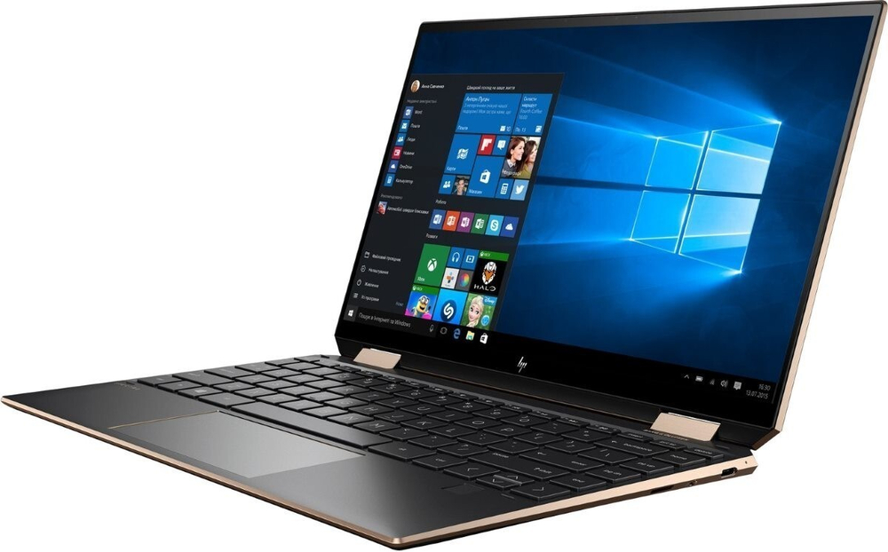 Ноутбук HP Spectre x360 13-aw2021ur 13.3; 1920x1080 (Full HD) сенсорный/ Intel Core i7 1165G7, 2800 МГц/ 16 Гб DDR-4/ 512 Гб SSD/ Intel Iris Xe Graphics/ Wi-Fi, Bluetooth, Cam/ Windows 10 Home / серебристый 2X1X1EA