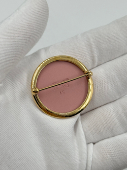 Брошь Wedgwood розовая