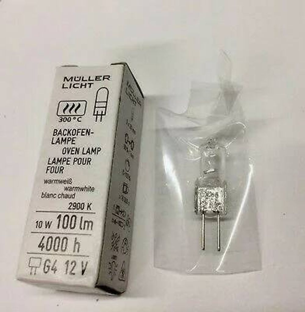 3024.0201P Rational Галогеновая лампа рабочей камеры 300°C C/CPC/SCC линия, 10Вт/12B/300°C начиная с 05/1993
