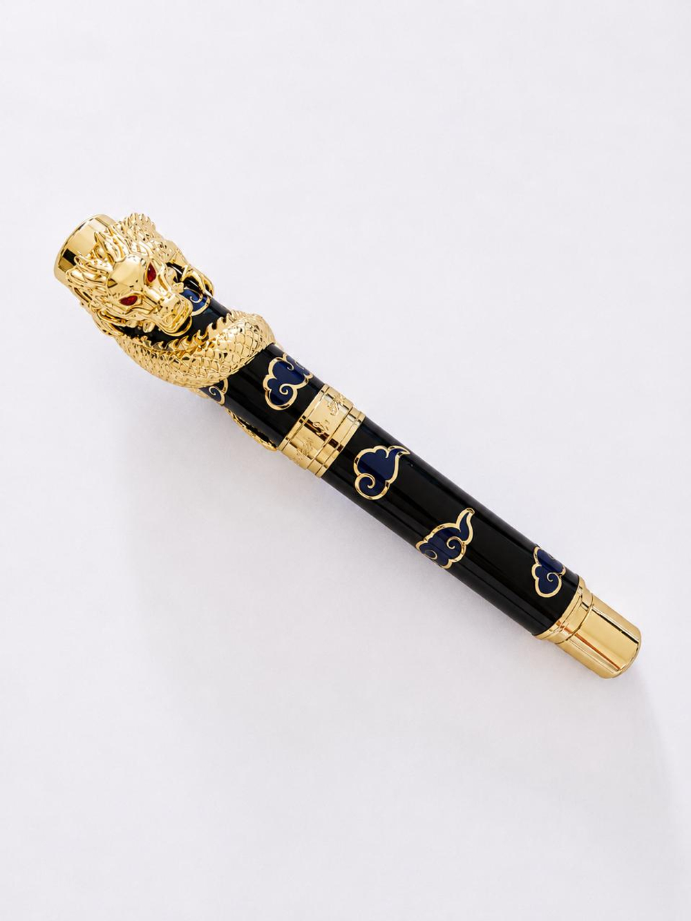 Ручка подарочная перьевая Dragon Black Анкора
