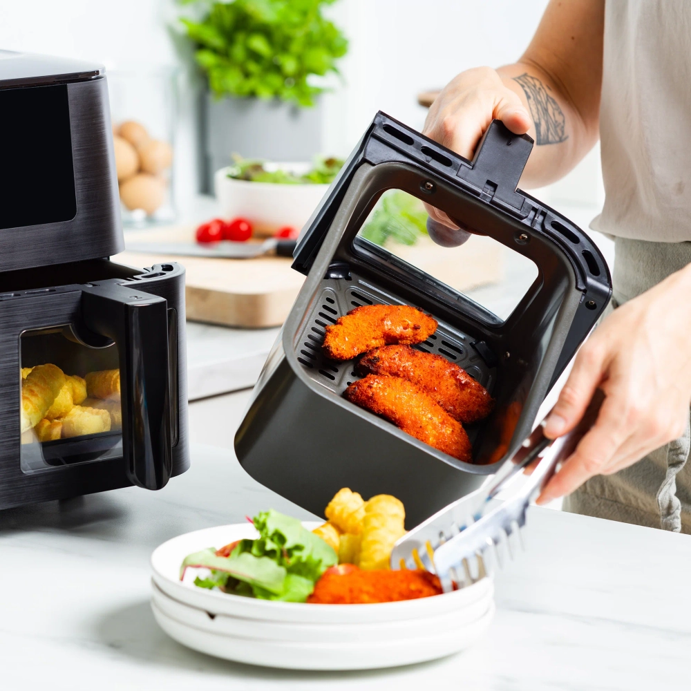 GreenPan Фритюрница Bistro Double 2x4 л с двойным обезжириванием EAN 4894871033375