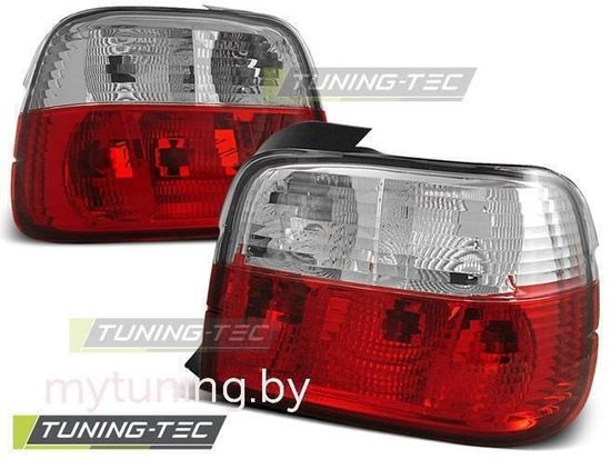 Задние фонари Bmw 3 E36 red white