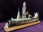 На собаках. Композиция.