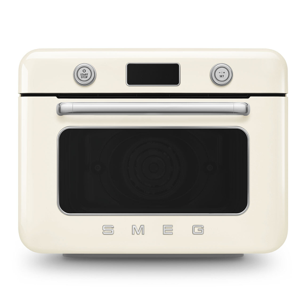 Мини печь Smeg кремовая