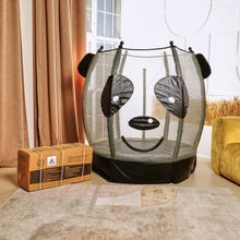 Батут детский DFC ANIMALS PANDA 55&amp;quot; с сеткой