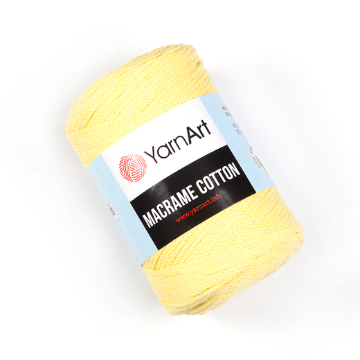 Пряжа YarnArt Macrame Cotton, Желтый