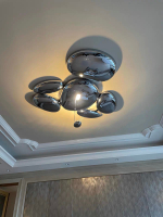 Ceiling design lamp Skydro by Artemide (6 lampshades)