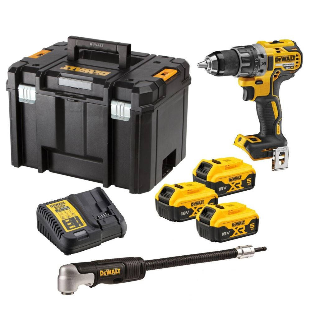 Аккумуляторная дрель-шуруповерт DeWalt DCD791P3A