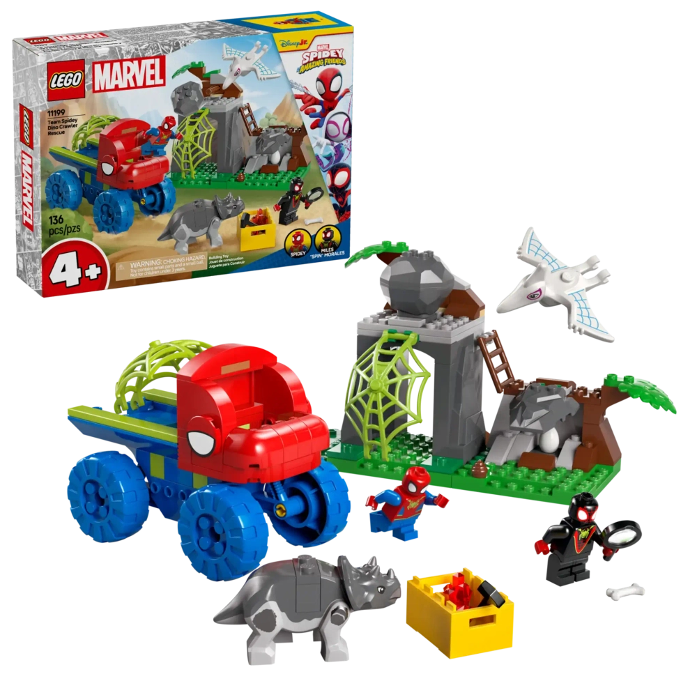 Конструктор LEGO Marvel 11199 Команда спасения Спайди Дино