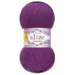 Пряжа Alize (Ализе) Cotton Gold / уп.5 мот. по 100 г, 330м, 122 сливовый A