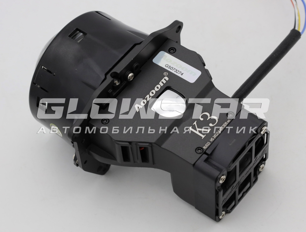 Билед модули Aozoom K3 Dragon Knight New DK200 (III поколение) 3.0 дюйма, 2 чипа, 5500K, 12V, 50W/60W, крепление 3R (комплект, 2шт)